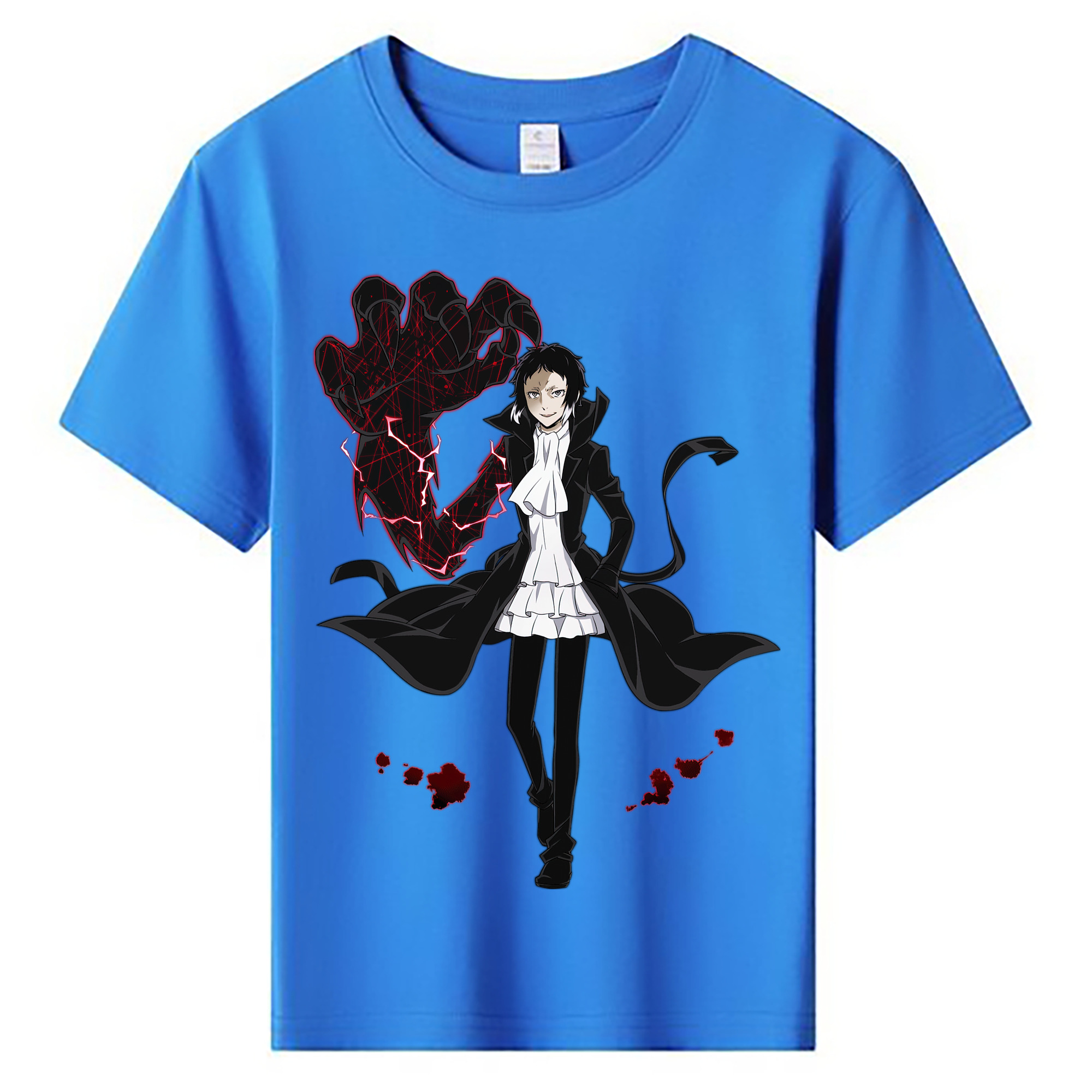 （画像用） 文豪ストレイドッグス Bungo Stray Dogs 綿100％キッズTシャツ（フロントプリント）
